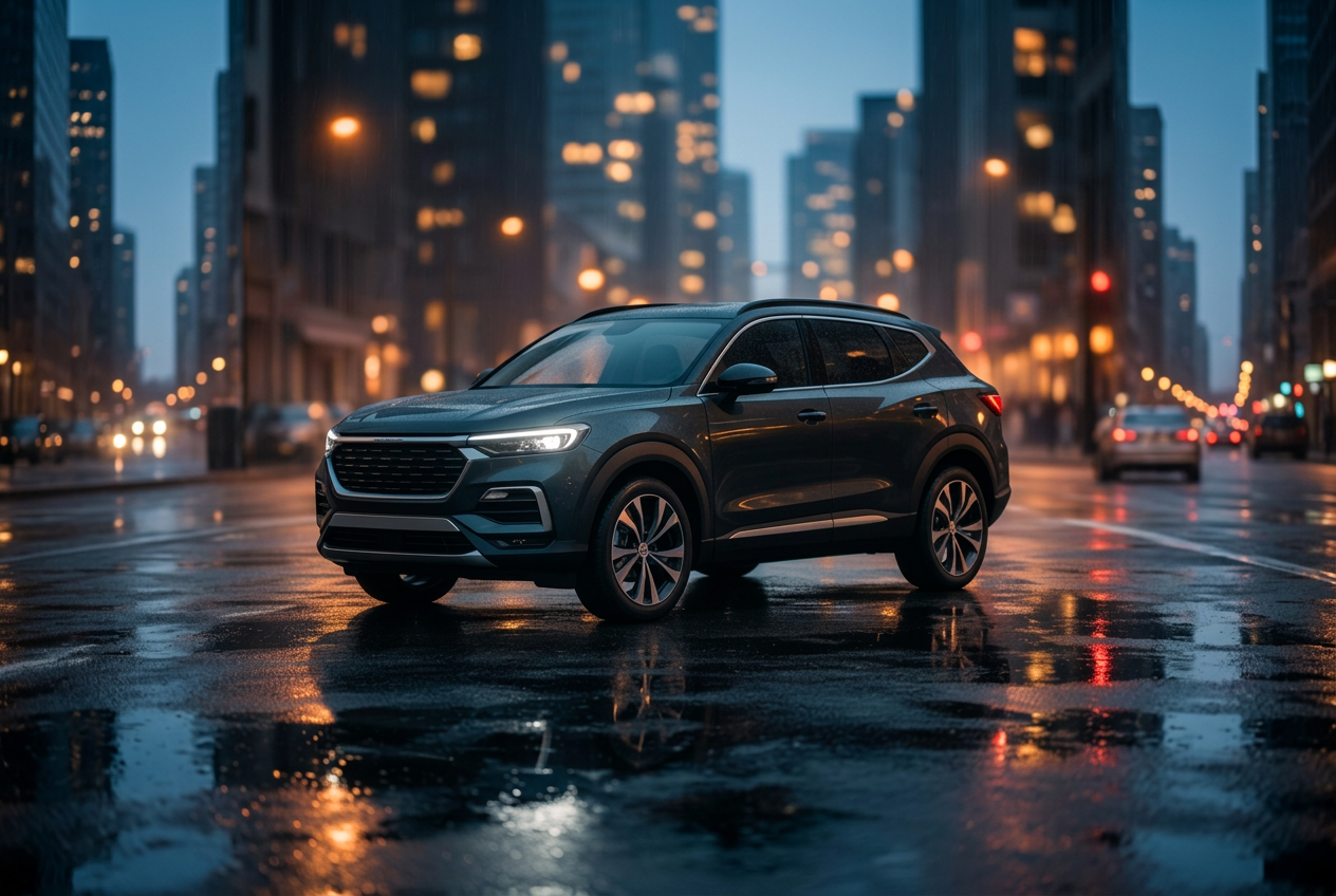 Modern SUV crossover — start a pre-qualification for an SUV